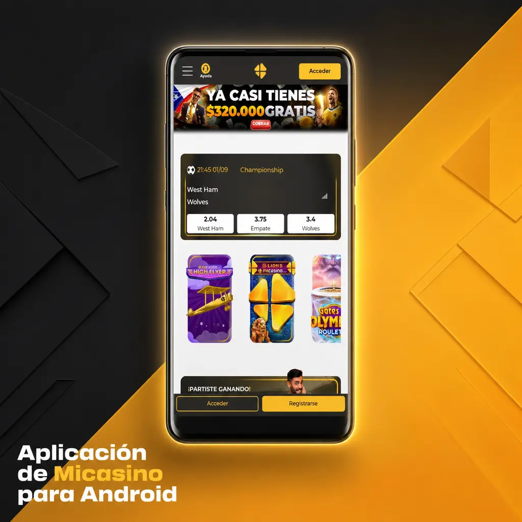 Aplicación de Micasino para Android: descarga del APK, instalación e inicio de sesión para jugar desde el celular