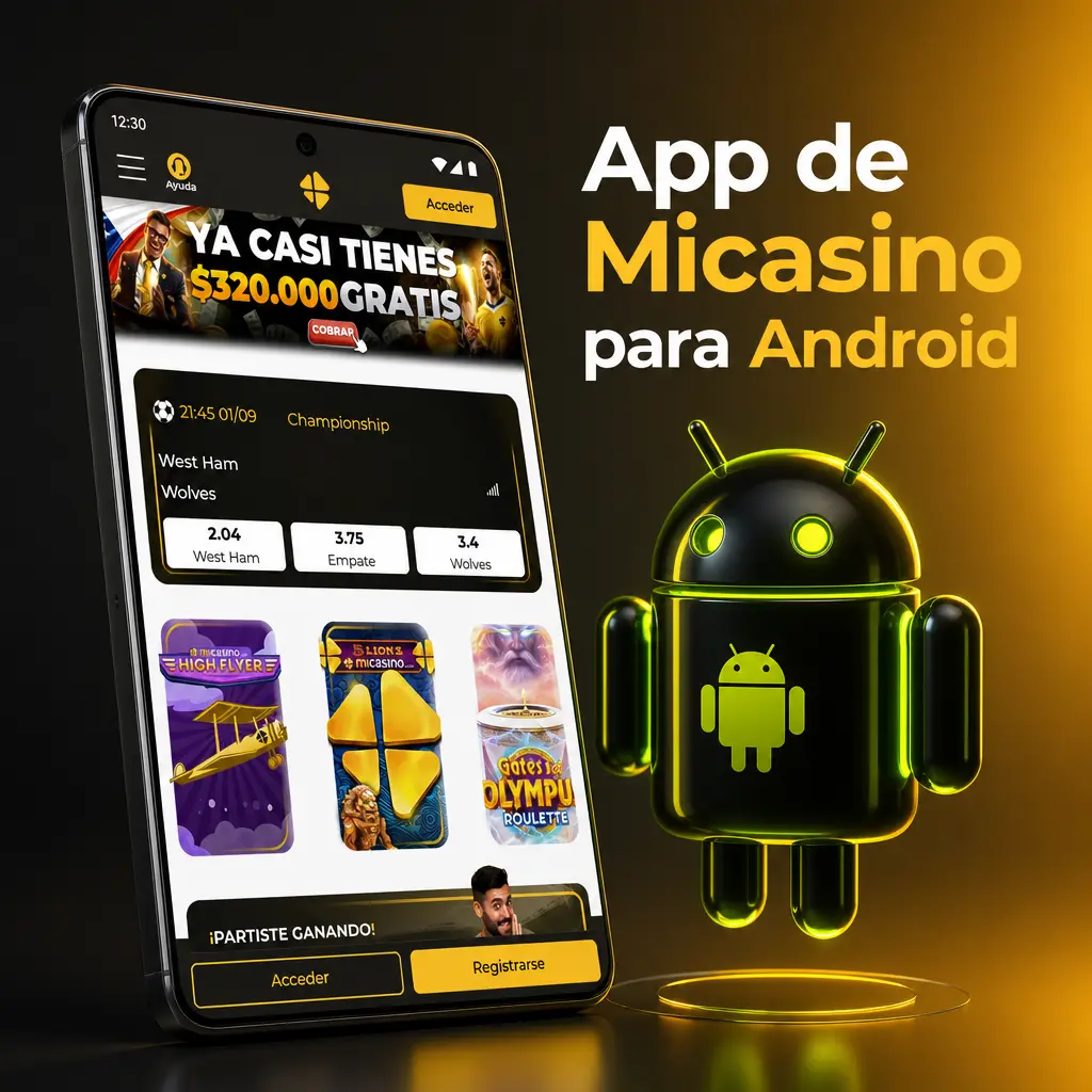 Descarga gratis la app de Micasino para Android, compatible con Samsung, Motorola y Xiaomi, sin costos ocultos.