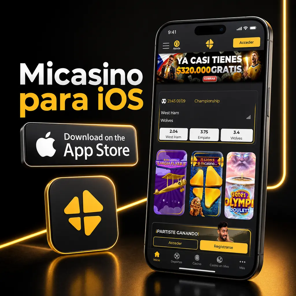 Cómo agregar Micasino a la pantalla de inicio en iOS desde Safari, similar a una app nativa instalada.