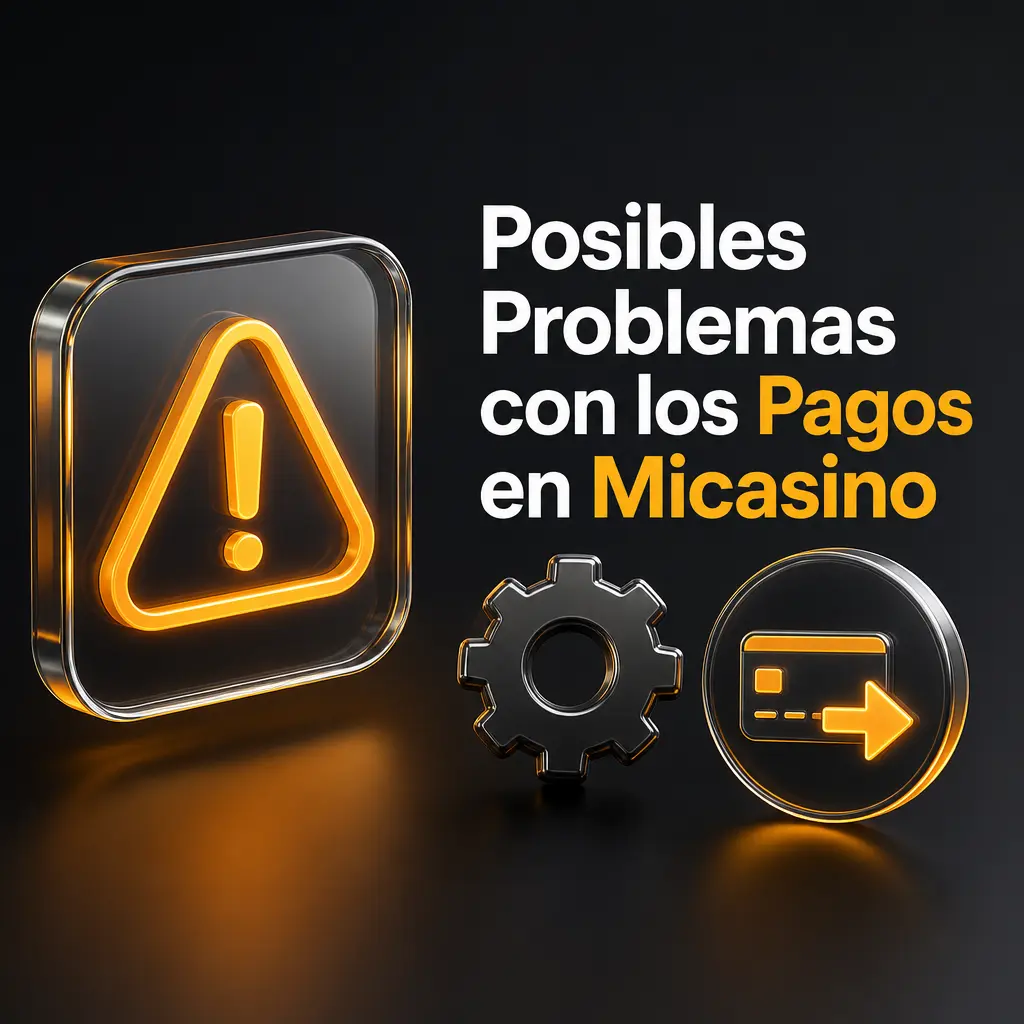 Problemas comunes con pagos en Micasino: verificación pendiente, métodos cruzados, depósitos no acreditados y rollover incompleto.
