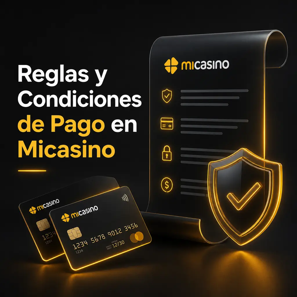 Reglas y condiciones de pago en Micasino: verificación de identidad, límites de retiro y políticas para depósitos seguros.